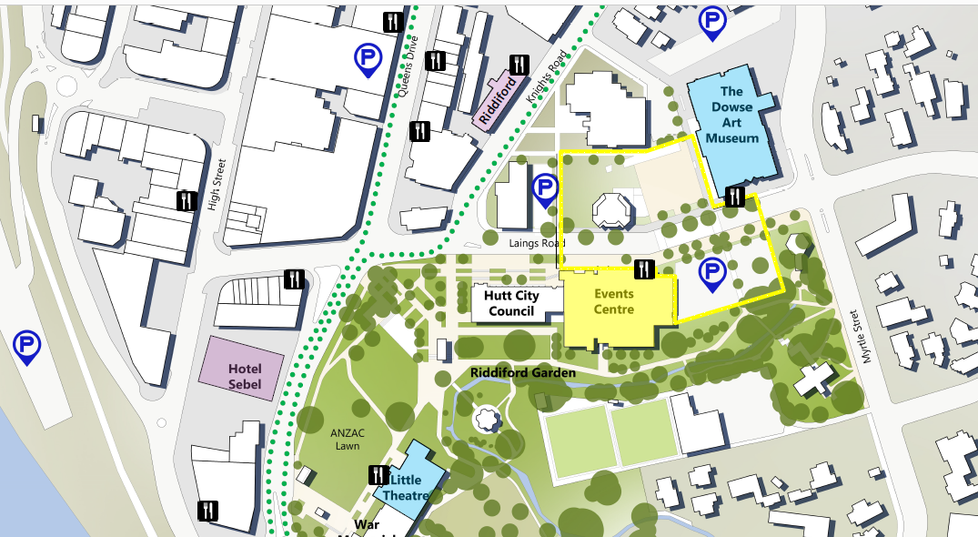 LHEC area map parking